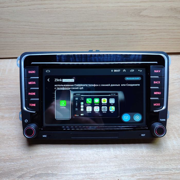 МАгнітола 4/64 VW Volkswagen Passat Golf Jetta Tiguan Touran CarPlay