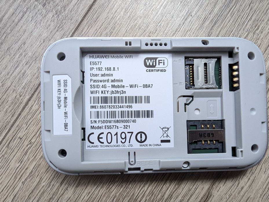 Мобільний роутер модем 4G LTE Huawei e5577 Zte mf971