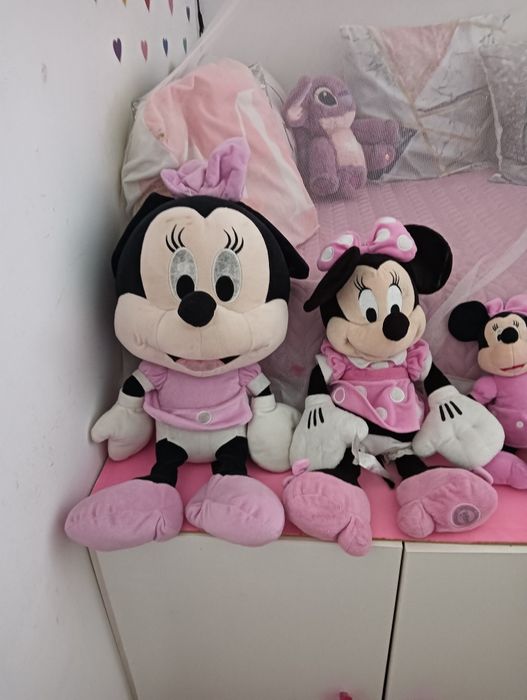 Peluches Minnie 4 tamanhos diferentes