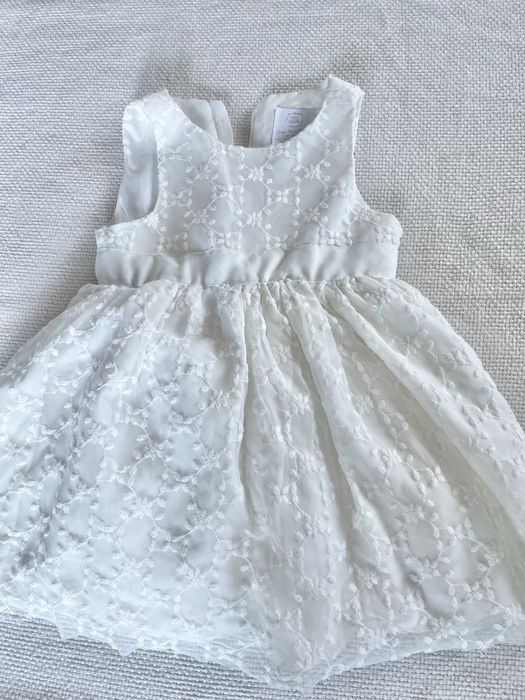 Sukienka na roczek chrzest haft Cool Club 80