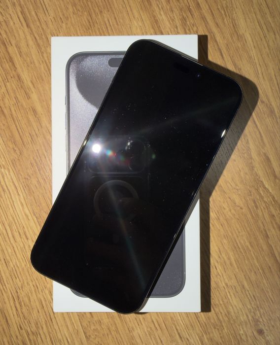 Iphone 15 Pro max Titanium Blue