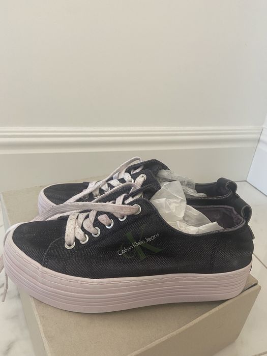 Buty trampki Calvin Klein Jeans platform wysoka podeszwa 38 38,5 39