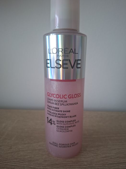 loreal elseve glycolic gloss serum nabłyszczające do włosów 150ml