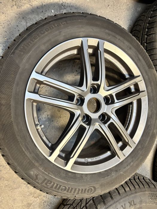 Alufelgi Koła zimowe Dezent 17” 5x112 ET36 // 225/55/17 Continental 7 mm