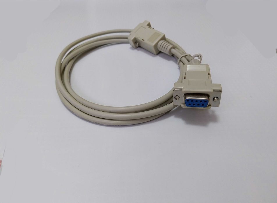 Kabel połączeniowy RS232 Nullmodem DB9 GN-GN 1,8m