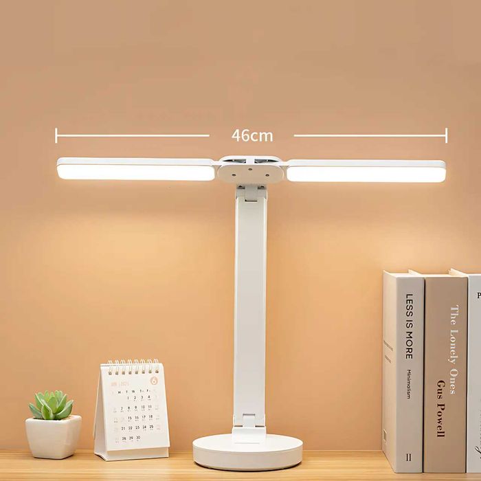 Лампа со съемным аккумулятором 18650, 2плафона, сенсорным управлением