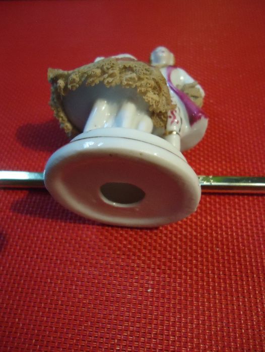 Antigo Principes porcelana fina e renda