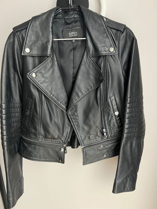 Куртка косуха з натуральної шкіри