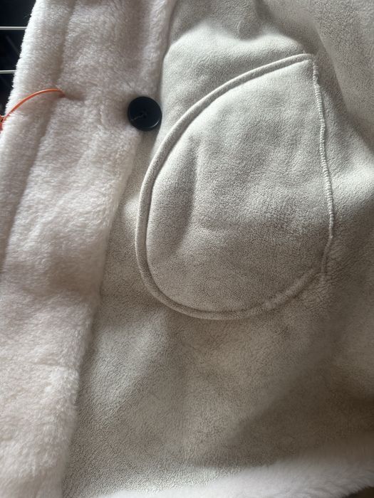 Шуба натуральна чесана 100% вовни вівці овчина