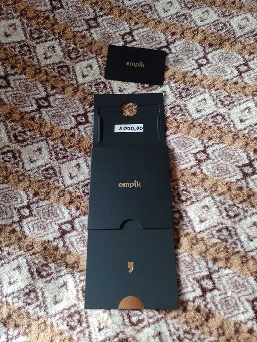 Karta podarunkowa do empiku na 1000 zł