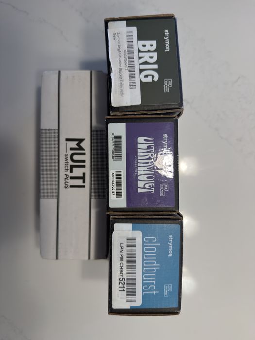 Strymon (delay, vibe, reverb)