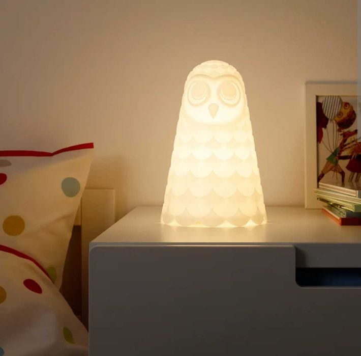 Ikea SOLBO Lampa Sowa
