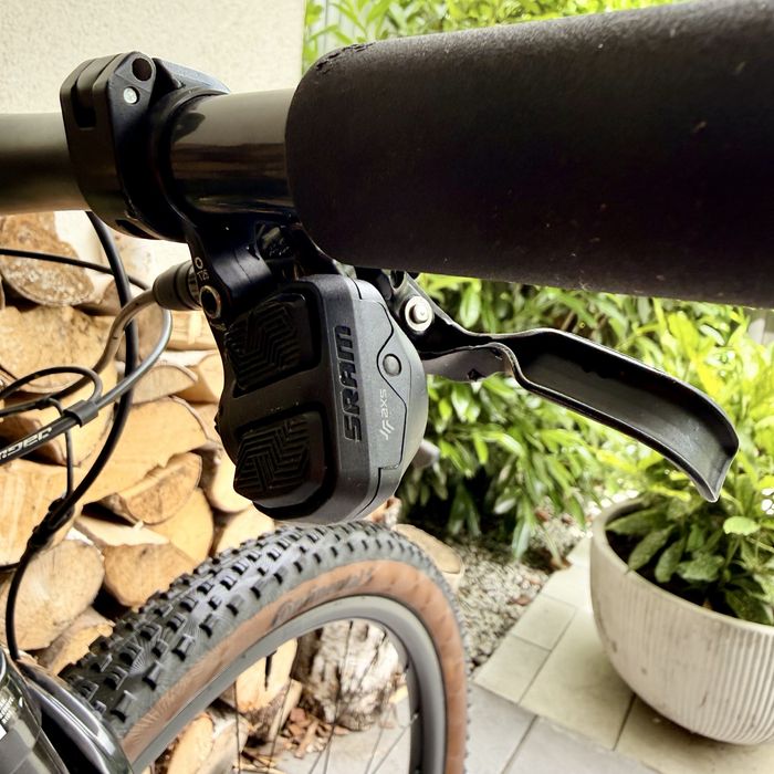 Giant Anthem Advanced Pro 1 pomiar mocy, sram AXS