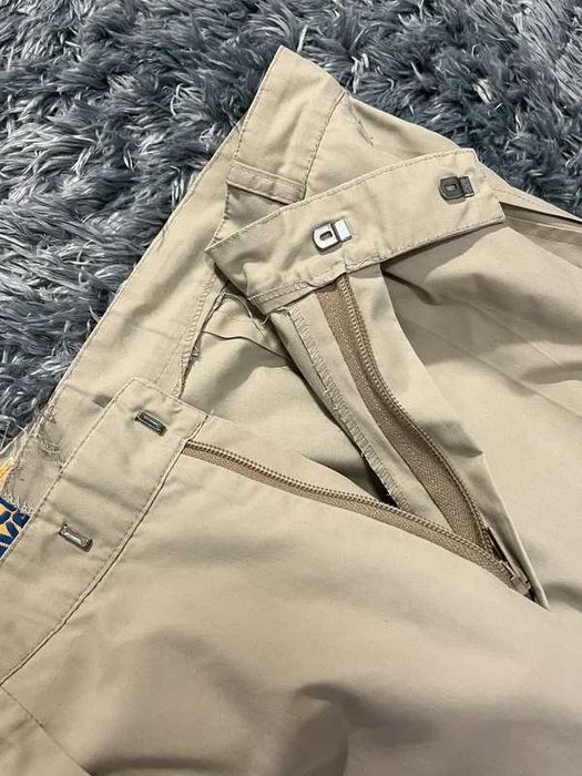 Fjallraven Beżowe Chinosy Męskie