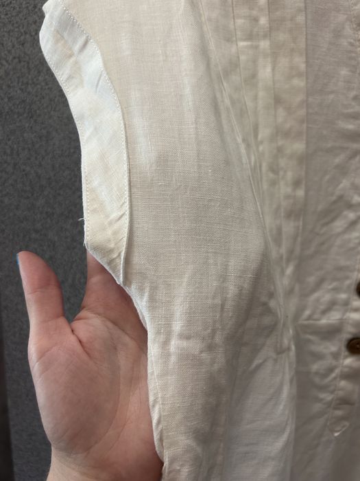 Сорочка, блуза, рубашка для вагітних льон. Розмір s.