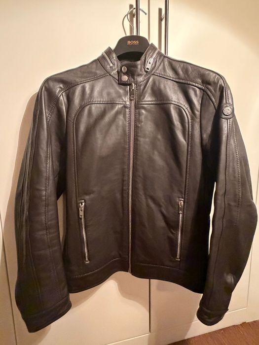 Blusão castanho Pele  Diesel tamanho XS (44)