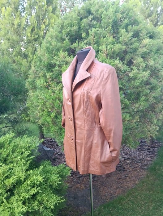 импортное пальто, пиджак из натуральной кожи 50-52р.