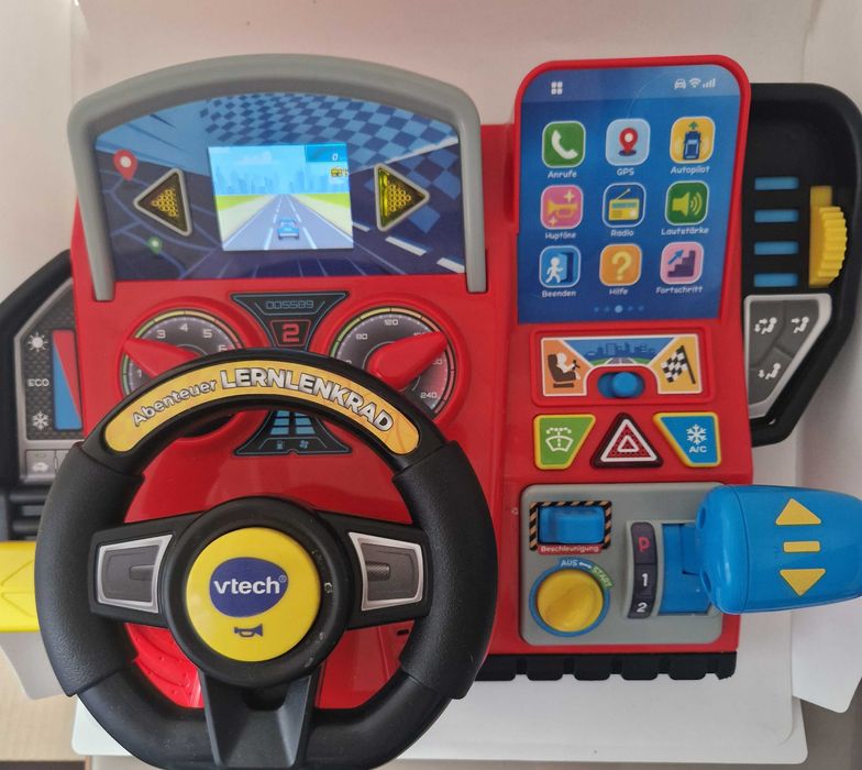 Interaktywna Kierownica VTech Abenteuer Lernlenkrad Niemiecka