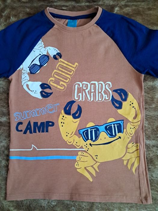 T-shirt koszulka kraby r.134