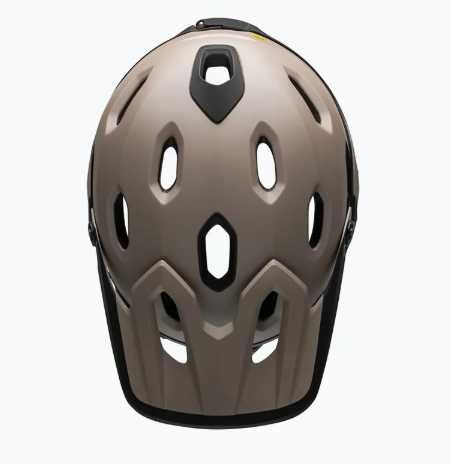 Kask rowerowy z odpinaną szczęką Bell FF Super DH MIPS Spherical rozm. 55-59 matte gloss sand/black wypinana szczęka