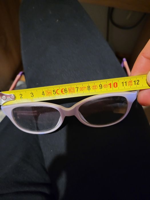 Okulary korekcyjne elastyczne oprawki dziewczęce 5-7 lat