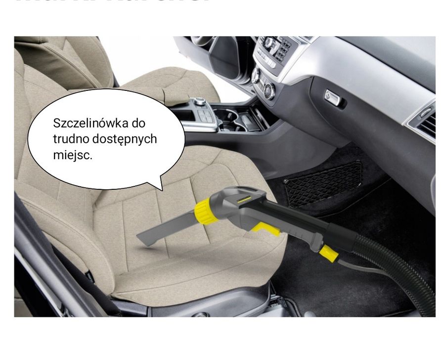 Wypożyczalnia wynajem odkurzacz piorący KARCHER ozonator parownica