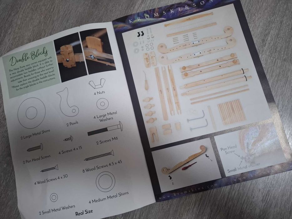 Krosno tkackie Harfa 80 cm - Rigid Heddle Loom - KROMSKI
