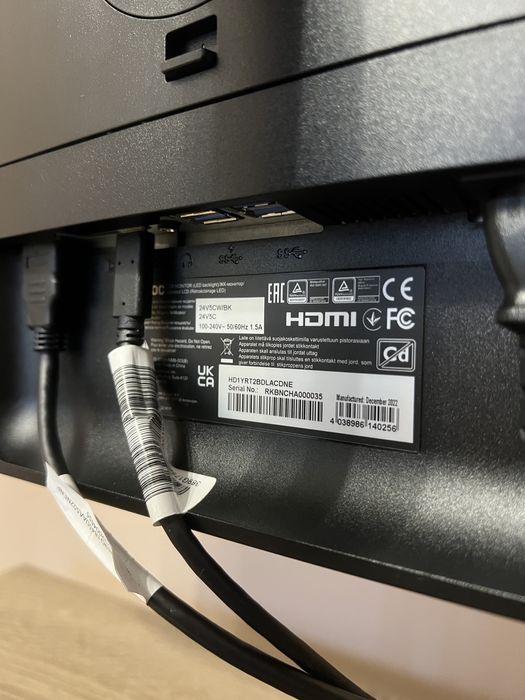 Монітор AOC 24V5CW/BK