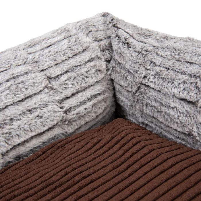 Zooplus legowisko dla psa brązowy 75 cm x 50 cm