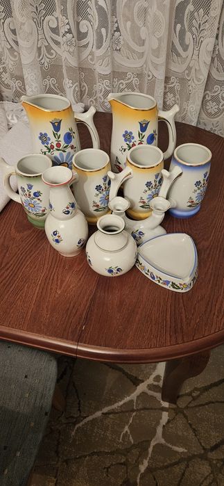 Kufele porcelana Lubiana Kaszuby PRL