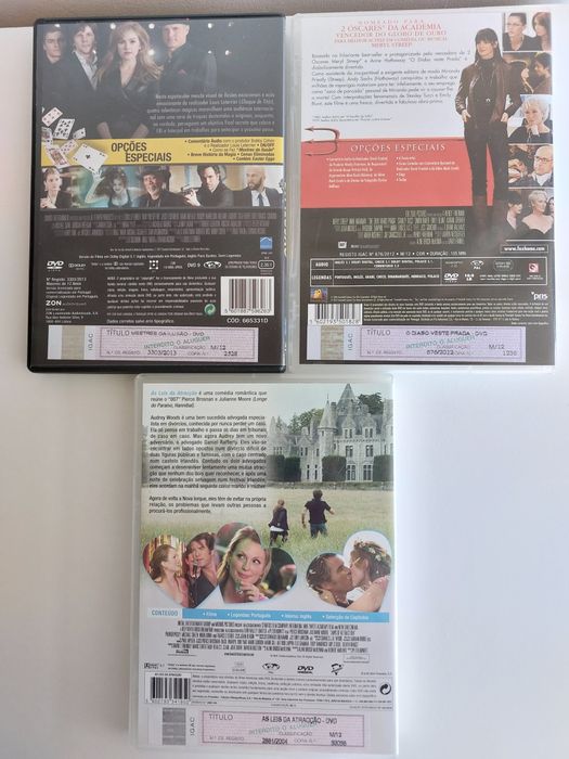 Varios filmes em dvd
