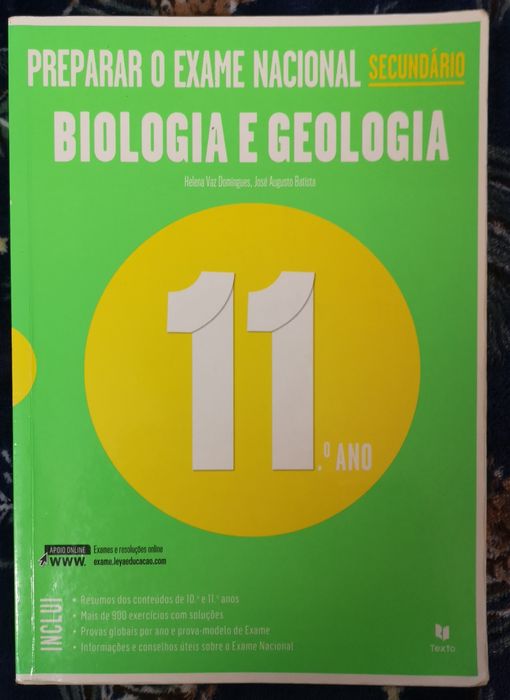 Preparação exame biologia e geologia