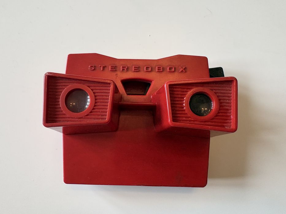 Retro przegladarka stereoskopowa Stereobox prod. DDR