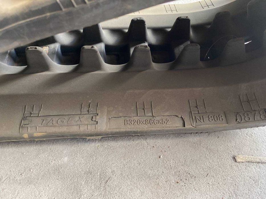 Гумова гусениця 320х86х52 , 
резиновая гусеница 320/86/52