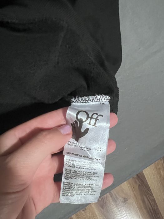 bluzę z kapturem off White