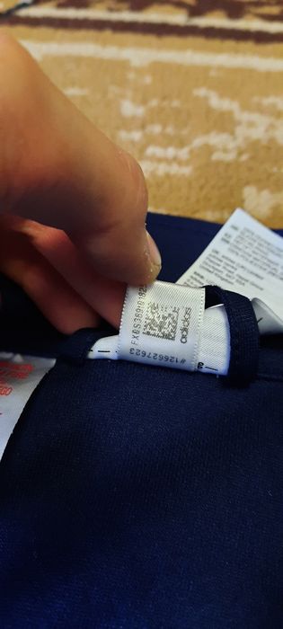 кофта Adidas xs синя