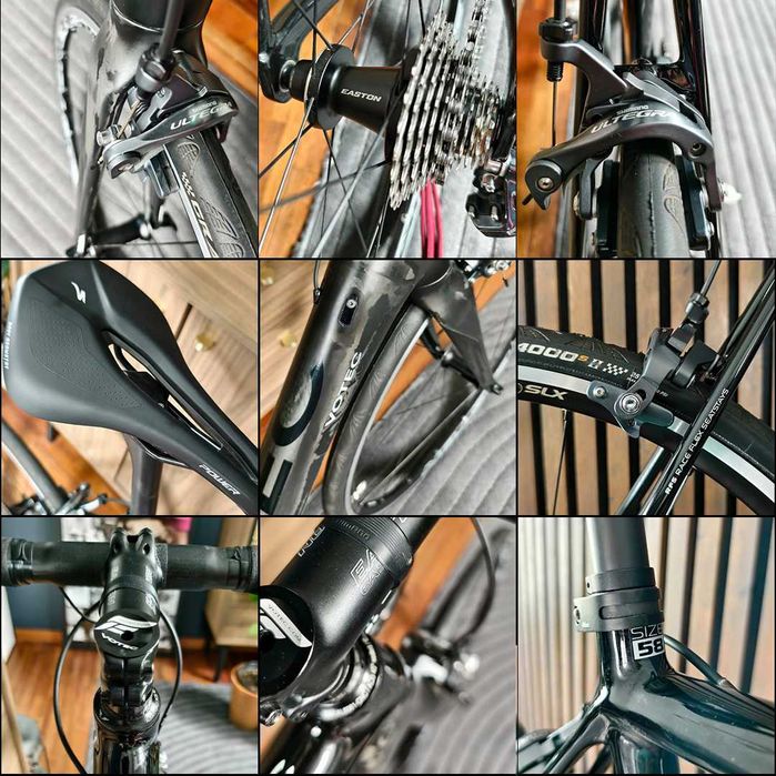 VOTEC VRC r. 58 | 7,3 kg! | Ultegra Di2 | Karbon Easton | Jak Nowy