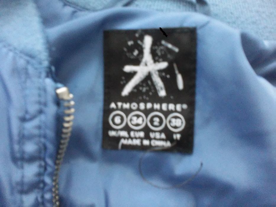 kurtka-bluza bomberka ocieplana Atmosphere roz. 34/36
