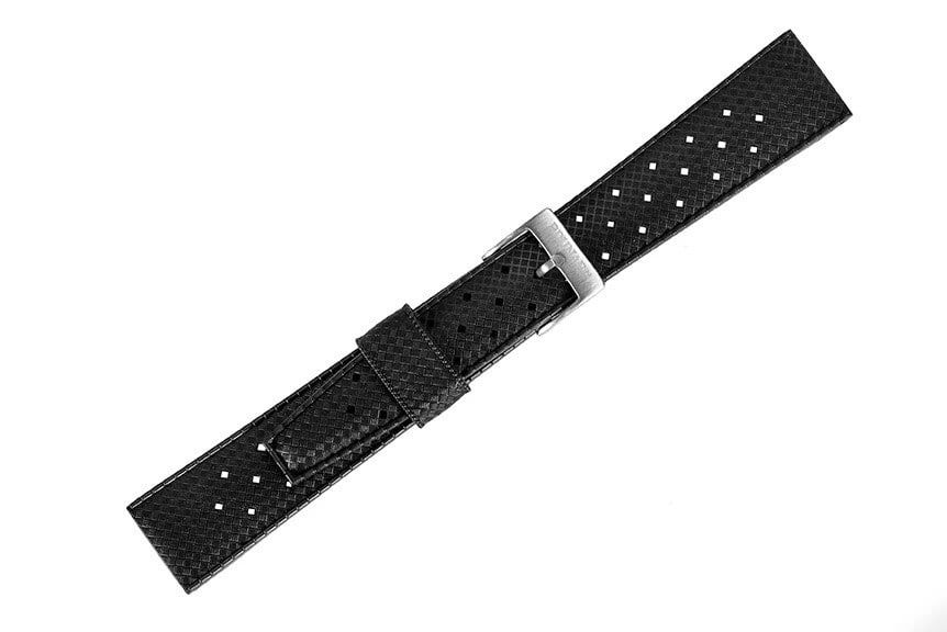 Каучуковый ремешок 20мм тропикал tropical дайвер Orient Seiko Citizen