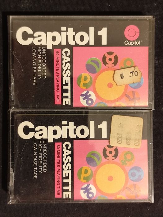 Nowe zafoliowane kasety Capitol 1 60