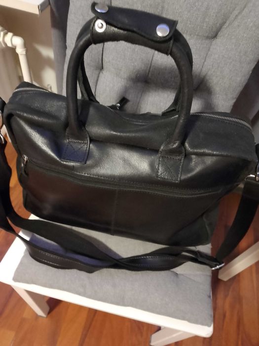 Продам сумку-портфель, саквояж з натуральної шкіри