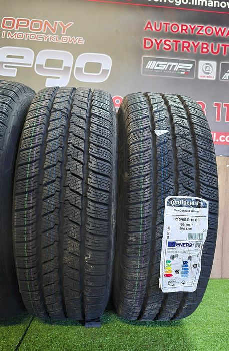 Koła zimowe OPEL COMBO 16x5x108 - Continental VanContact 215/65/R16c
