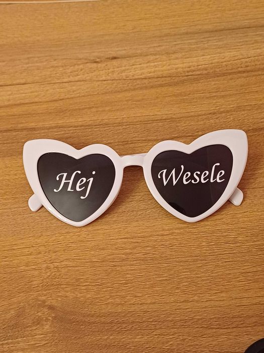 Okulary hej wesele