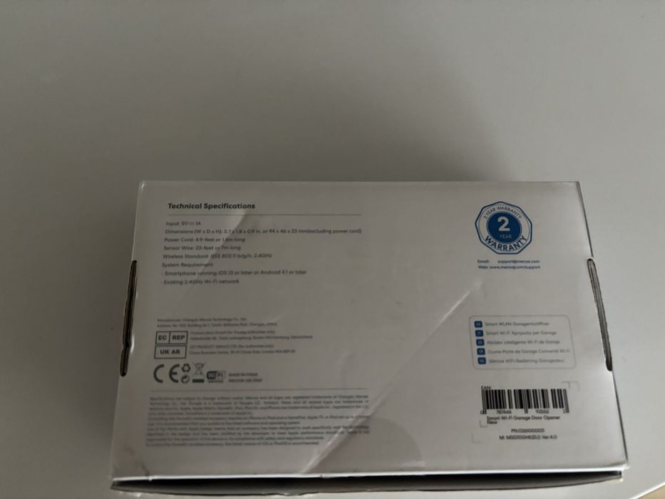 Portão Automatico Meross Homekit