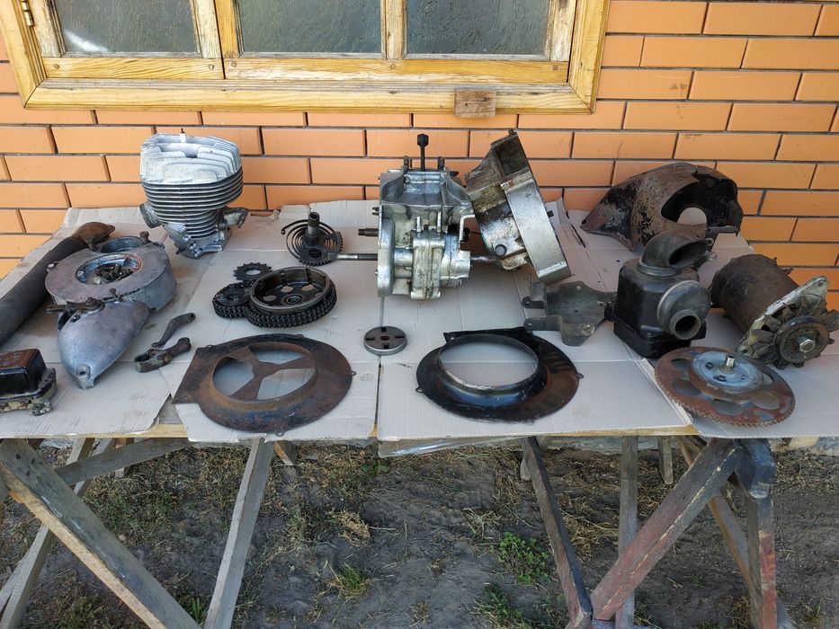 Картер двигуна мото коляски,івалидки.