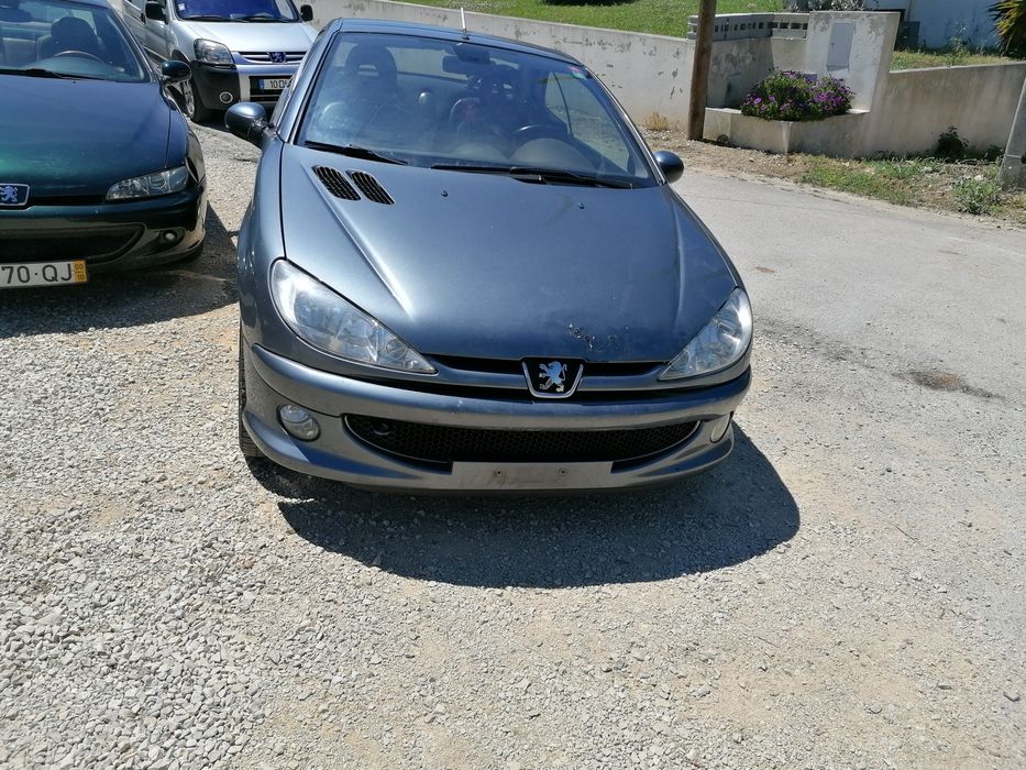 Peugeot 206 cc só peças também reparo capotas
