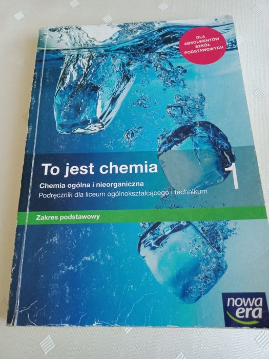 To jest chemia 1 zakres podstawowy