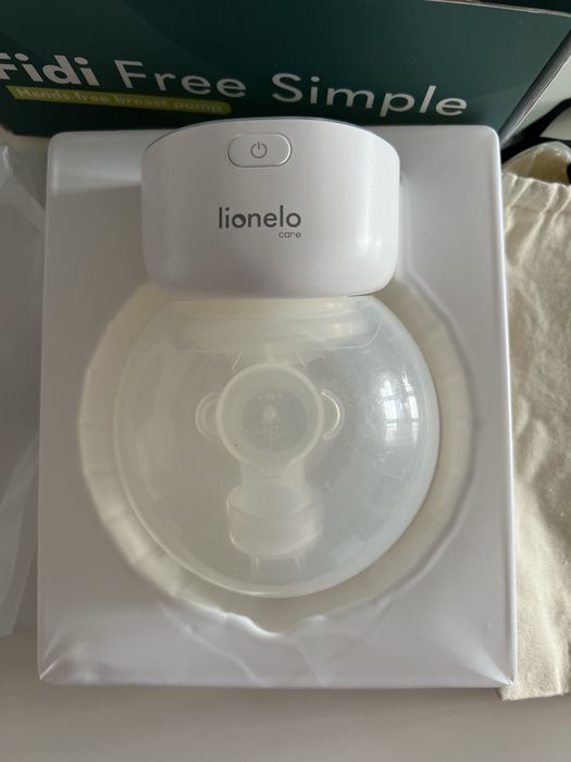 Laktator elektryczny Lionelo Fidi Free Simple White Natural