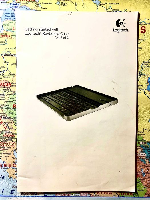 LOGITECH klawiatura bezprzewodowa dla iPad/Tablet/Laptop