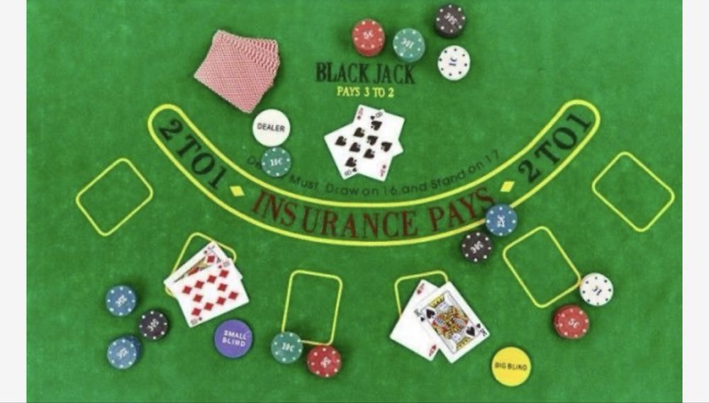 Покерний набір Набір для гри у покер 200 фішок